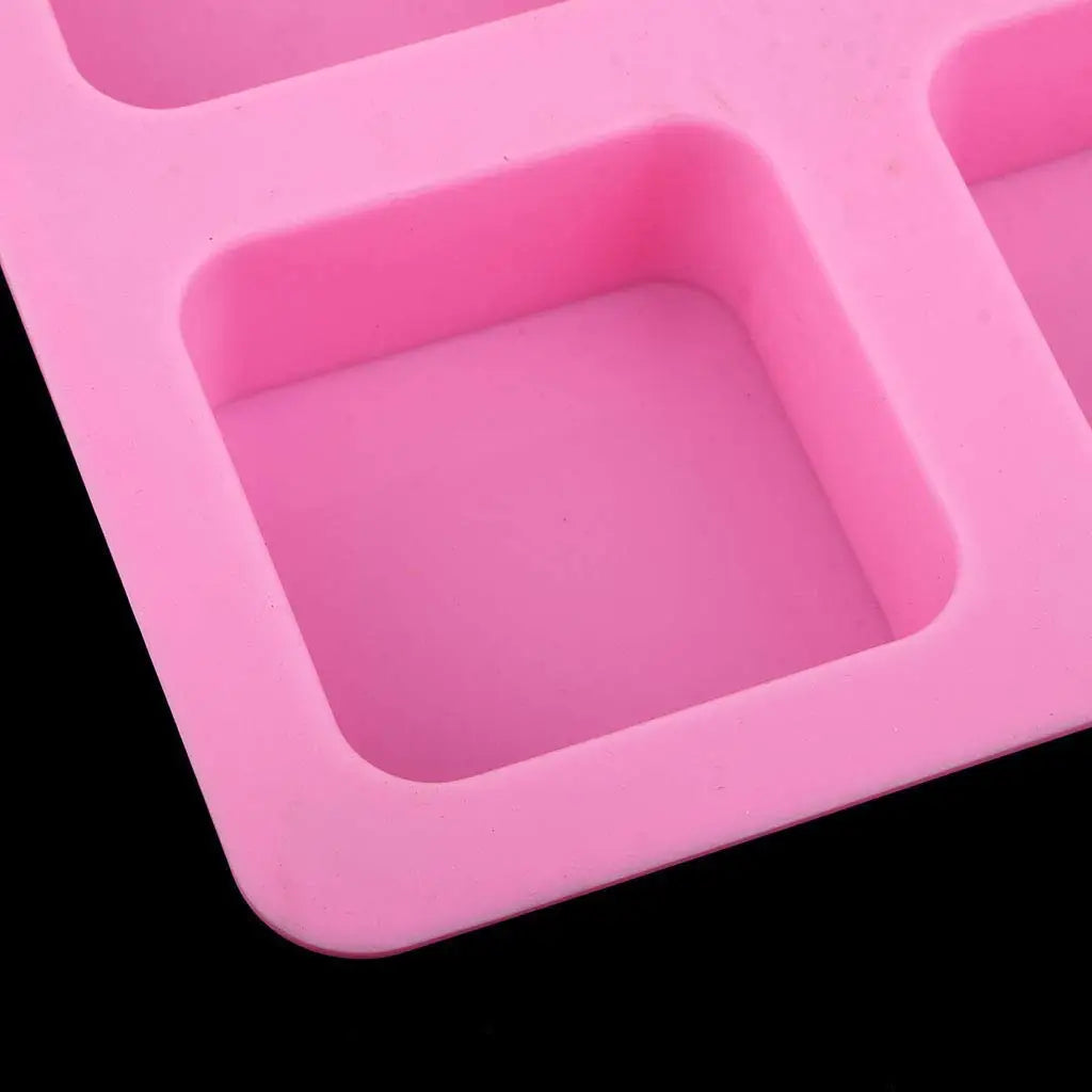 Buy Online 4 Cavities Square Shape Silicone Mould (PUR1015-20) in India - Purenso Select
