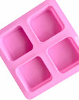 Buy Online 4 Cavities Square Shape Silicone Mould (PUR1015-20) in India - Purenso Select