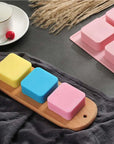 Buy Online 4 Cavities Square Shape Silicone Mould (PUR1015-20) in India - Purenso Select