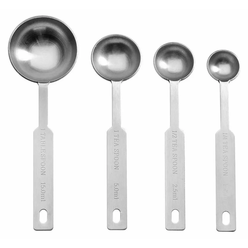 4-Pieces Stainless Steel Measuring Spoon Set PUR1015-40 - PurensoSelect