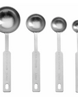 Buy Online 4-Pieces Stainless Steel Measuring Spoon Set PUR1015-40 in India - Purenso Select