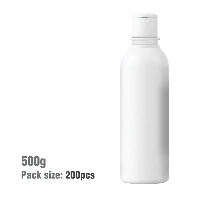 Buy Online 500ml White Bullet Plastic Bottle with Fliptop Cap in India - Purenso Select
