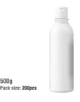 Buy Online 500ml White Bullet Plastic Bottle with Fliptop Cap in India - Purenso Select