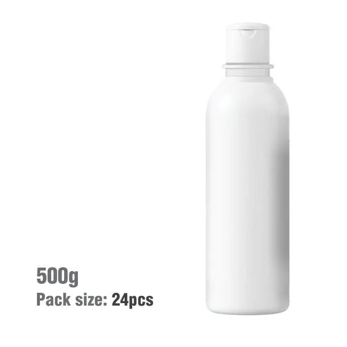 Buy Online 500ml White Bullet Plastic Bottle with Fliptop Cap in India - Purenso Select