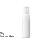Buy Online 50ml White Bullet Plastic Bottle with Fliptop Cap in India - Purenso Select