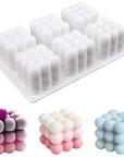Buy Online 6 Cavities Big 3D Bubble Cube Mould (PUR1015-56) in India - Purenso Select