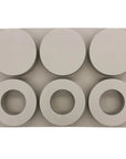 Buy Online 6 Cavities Donut Ring and Disc Silicone Mould with Hole (PUR1015-50) in India - Purenso Select