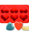 Buy Online 6 Cavities Heart Shape Mould (PUR1015-29) in India - Purenso Select