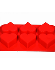 Buy Online 6 Cavities Heart Shape Mould (PUR1015-29) in India - Purenso Select