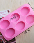 Buy Online 6 Cavities Round Oval Shape Mould (PUR1015-18) in India - Purenso Select