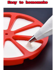 Buy Online 8 Cavities Triangle Portion Slices Pastry Silicone Mould (PUR1015-76) in India - Purenso Select