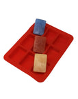 Buy Online 9 Cavities Rounded Rectangle Shape Mould (PUR1015-32) in India - Purenso Select