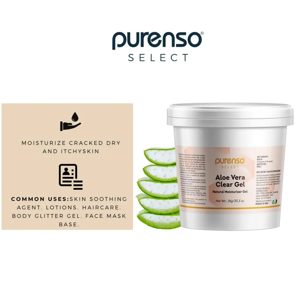 Buy Online Aloevera Gel (Clear) in India - Purenso Select