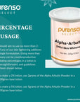 Buy Online Alpha Arbutin Powder in India - Purenso Select