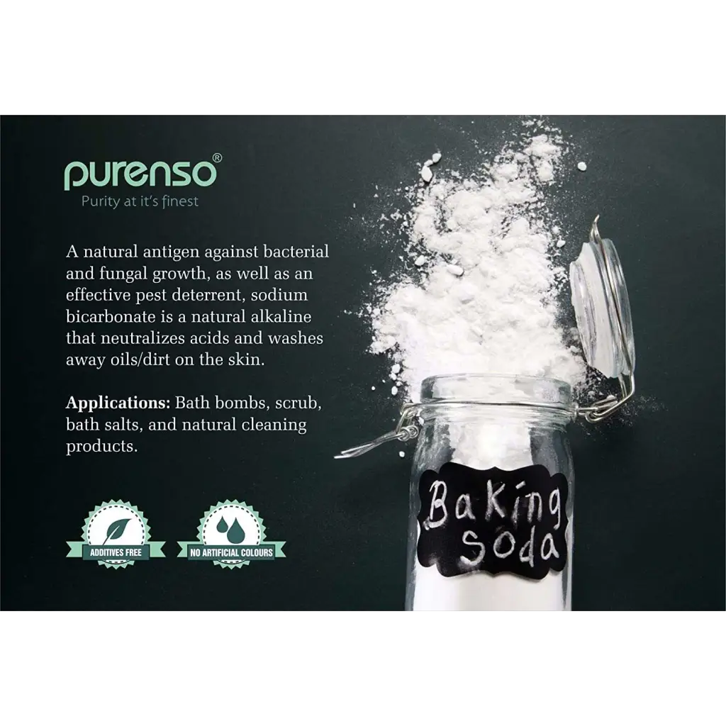 Buy Online Baking Soda (Sodium Bicarbonate) in India - Purenso Select