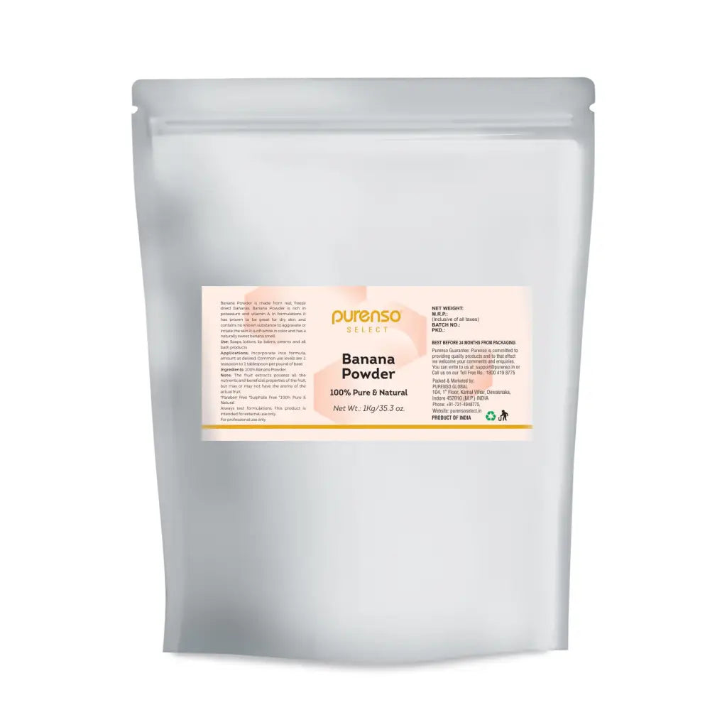 Buy Online Banana Powder in India - Purenso Select