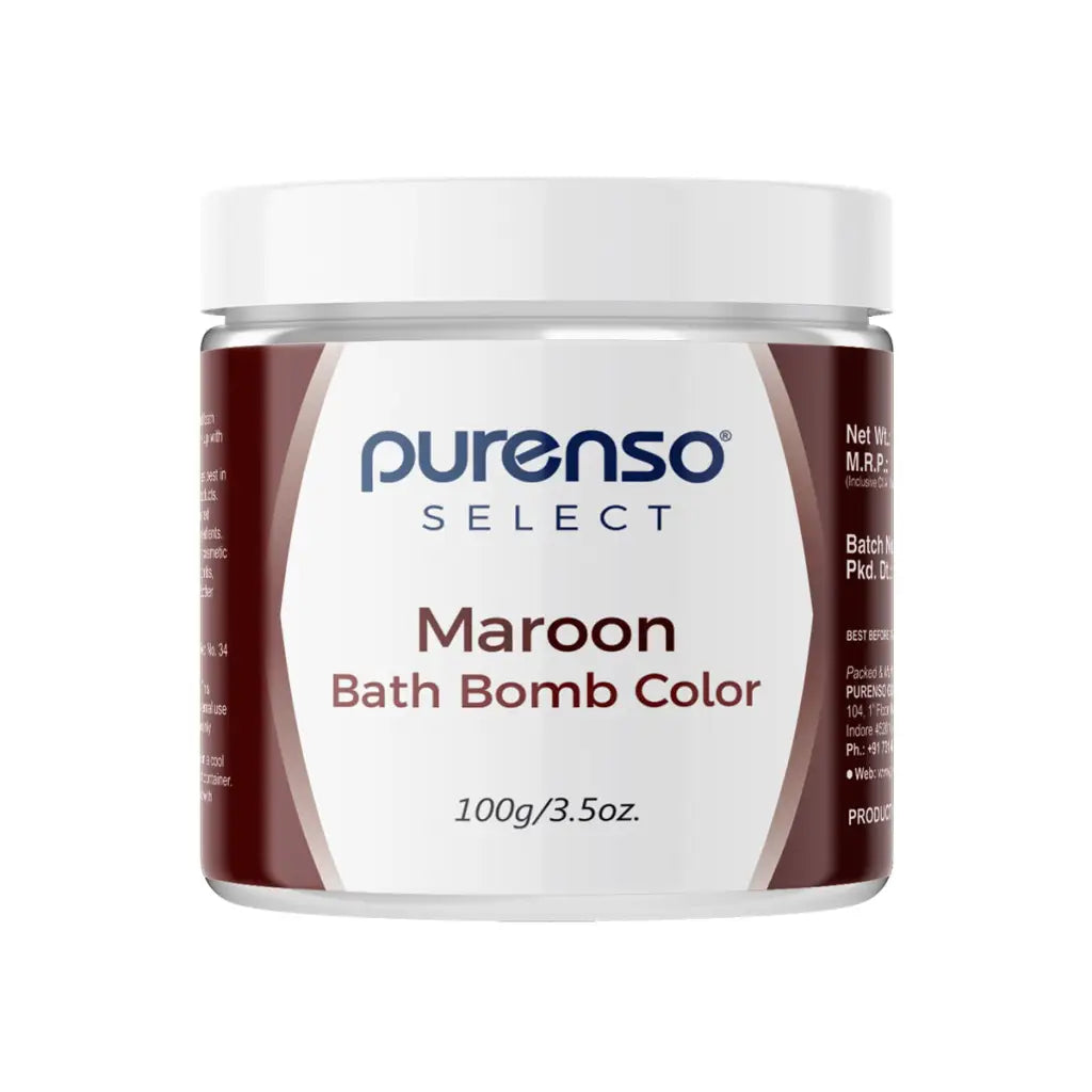 Bath Bomb Color - Maroon - 100g - Colorants