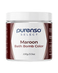 Buy Online Bath Bomb Color - Maroon in India - Purenso Select