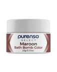 Buy Online Bath Bomb Color - Maroon in India - Purenso Select