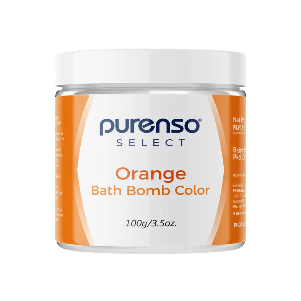 Bath Bomb Color - Orange - 100g - Colorants