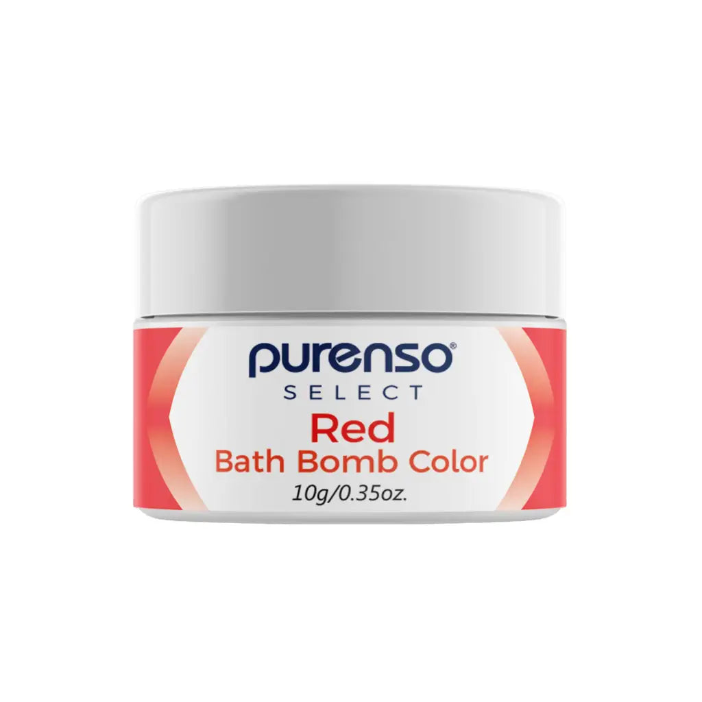 Bath Bomb Color Red