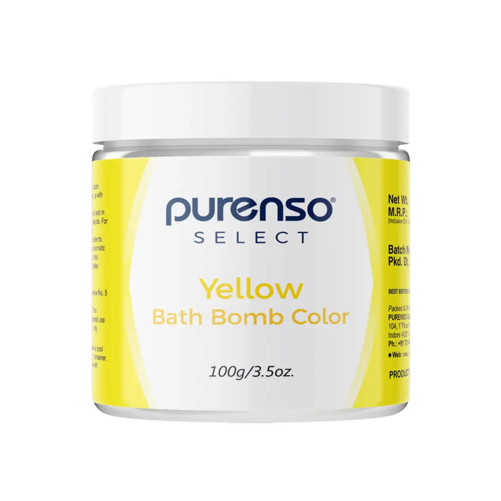 Bath Bomb Color - Yellow - 100g - Colorants