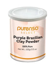 Buy Online Brazilian Purple Clay Powder in India - Purenso Select