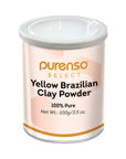 Buy Online Brazilian Yellow Clay Powder in India - Purenso Select