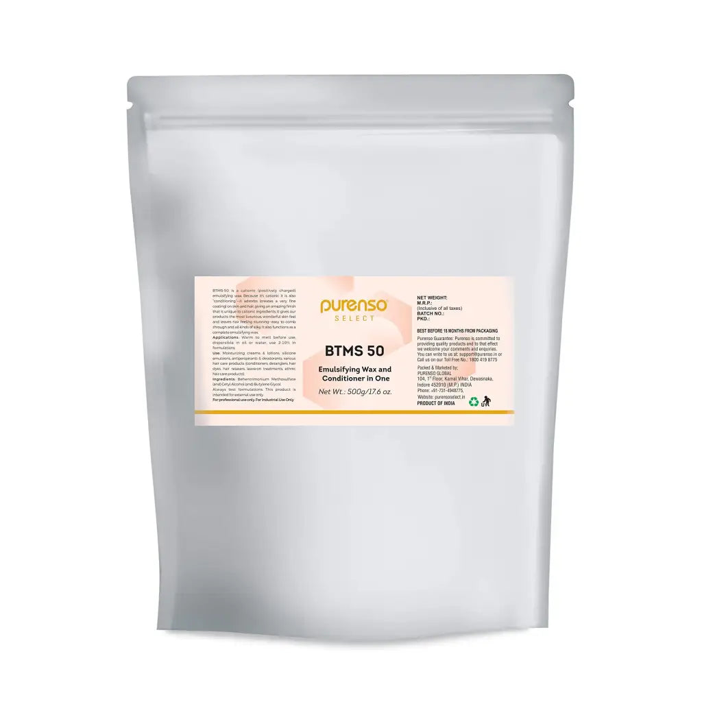 Buy Online BTMS 50 (Behentrimonium Methosulphate) in India - Purenso Select