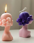 Buy Online Closed Eye Women Face Shape Silicone Mould (PUR1015-66) in India - Purenso Select