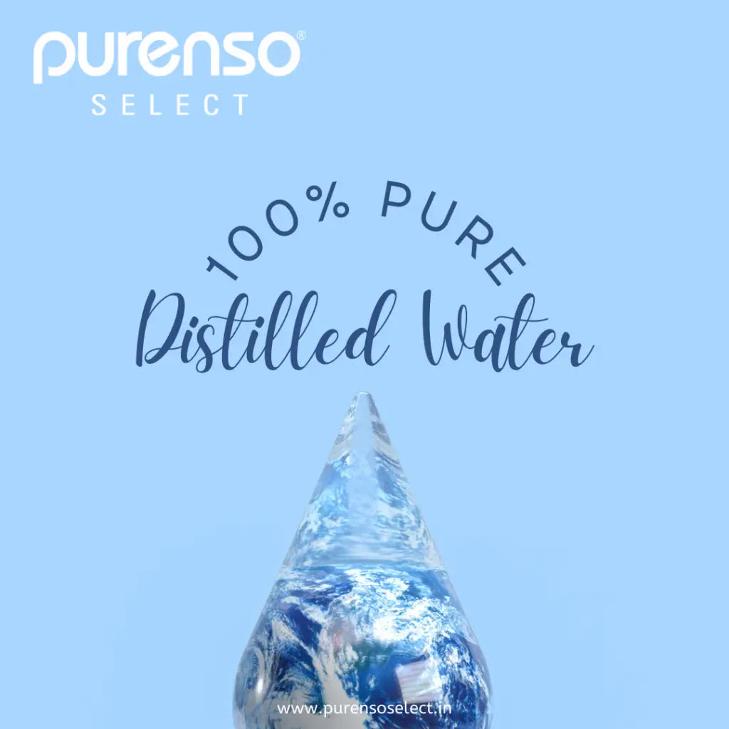 Buy Online Distilled Water in India - Purenso Select