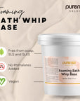 Buy Online Foaming Bath Whip Soap Base in India - Purenso Select