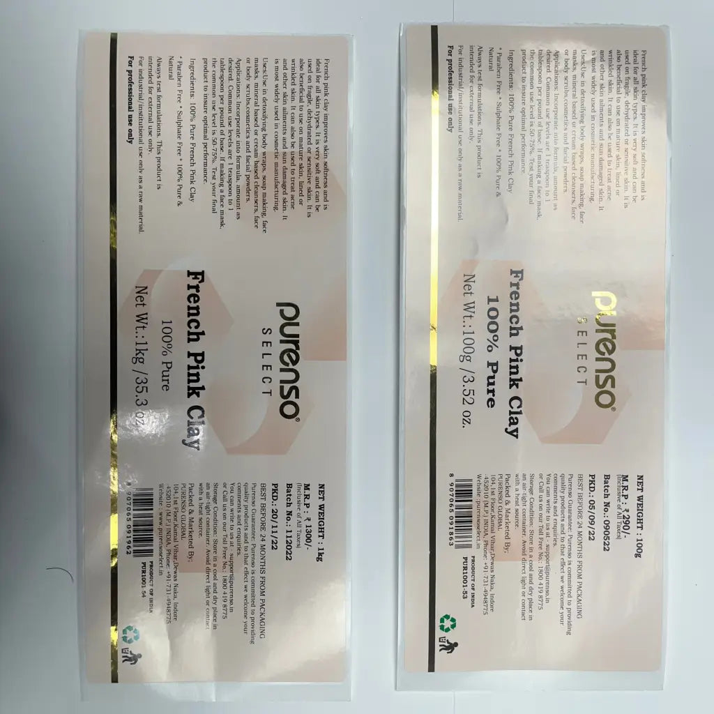 Buy Online French Pink Clay Powder in India - Purenso Select