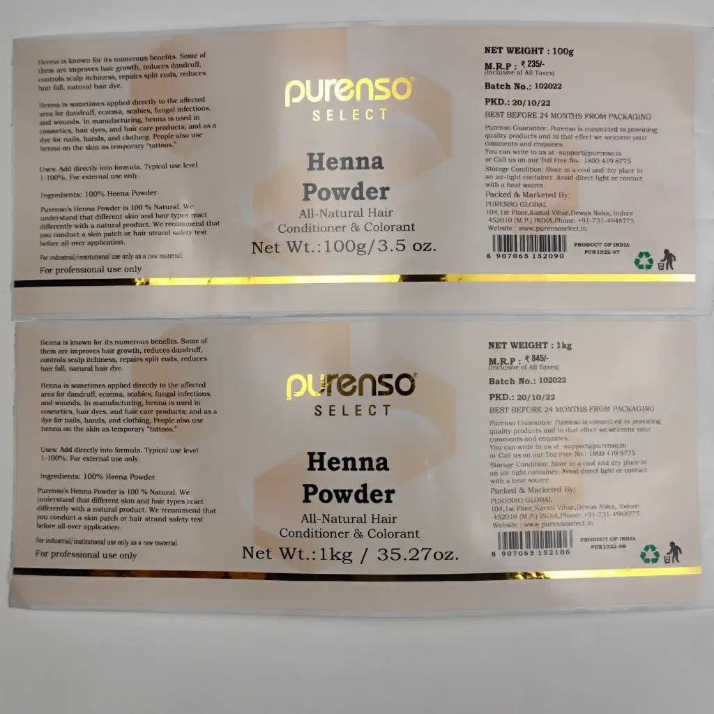 Heena / Henna Powder - Botanical Powders
