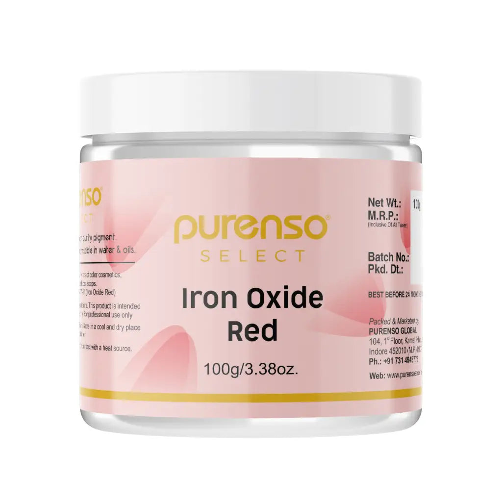 Buy Online Iron Oxide Red in India - Purenso Select