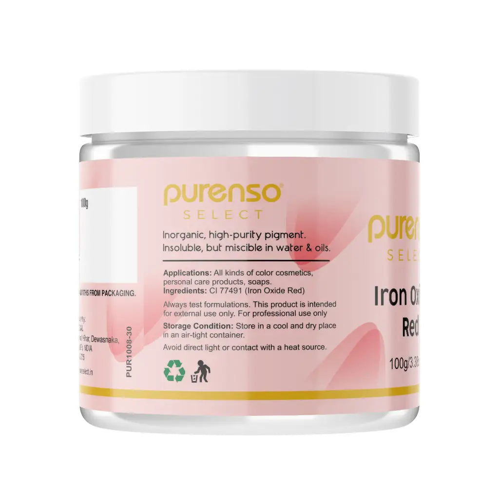 Buy Online Iron Oxide Red in India - Purenso Select