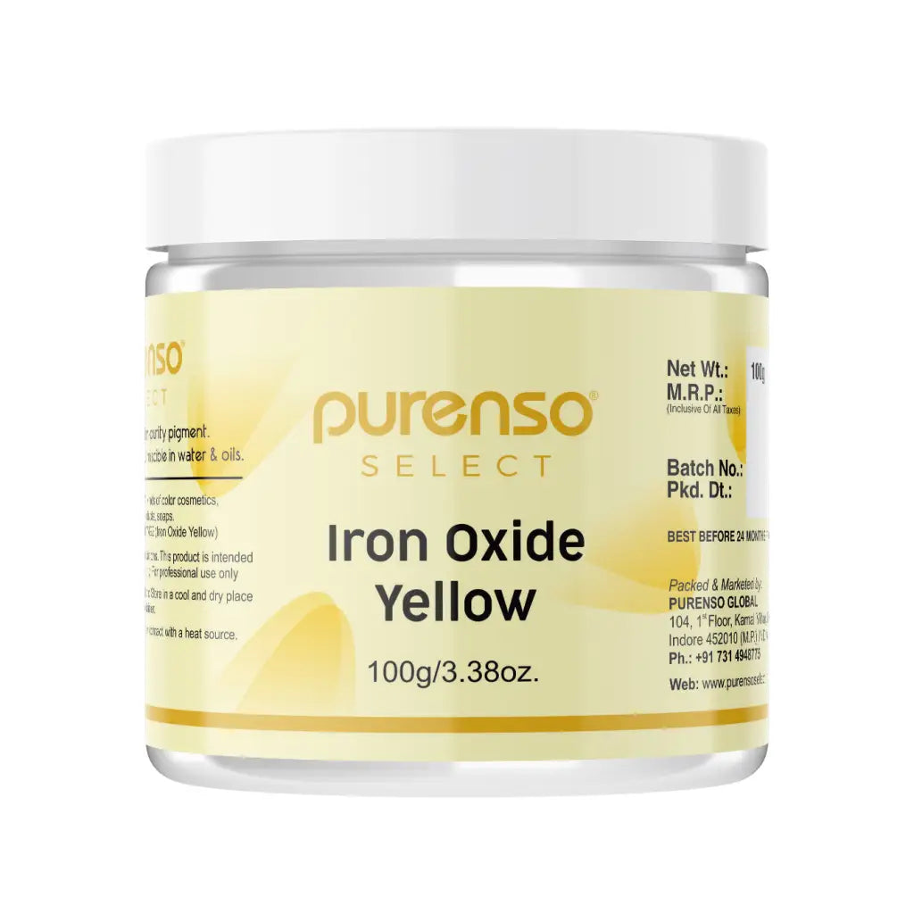 Buy Online Iron Oxide Yellow in India - Purenso Select