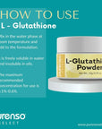 Buy Online L - Glutathione Powder (L - Glutathione Reduced) in India - Purenso Select
