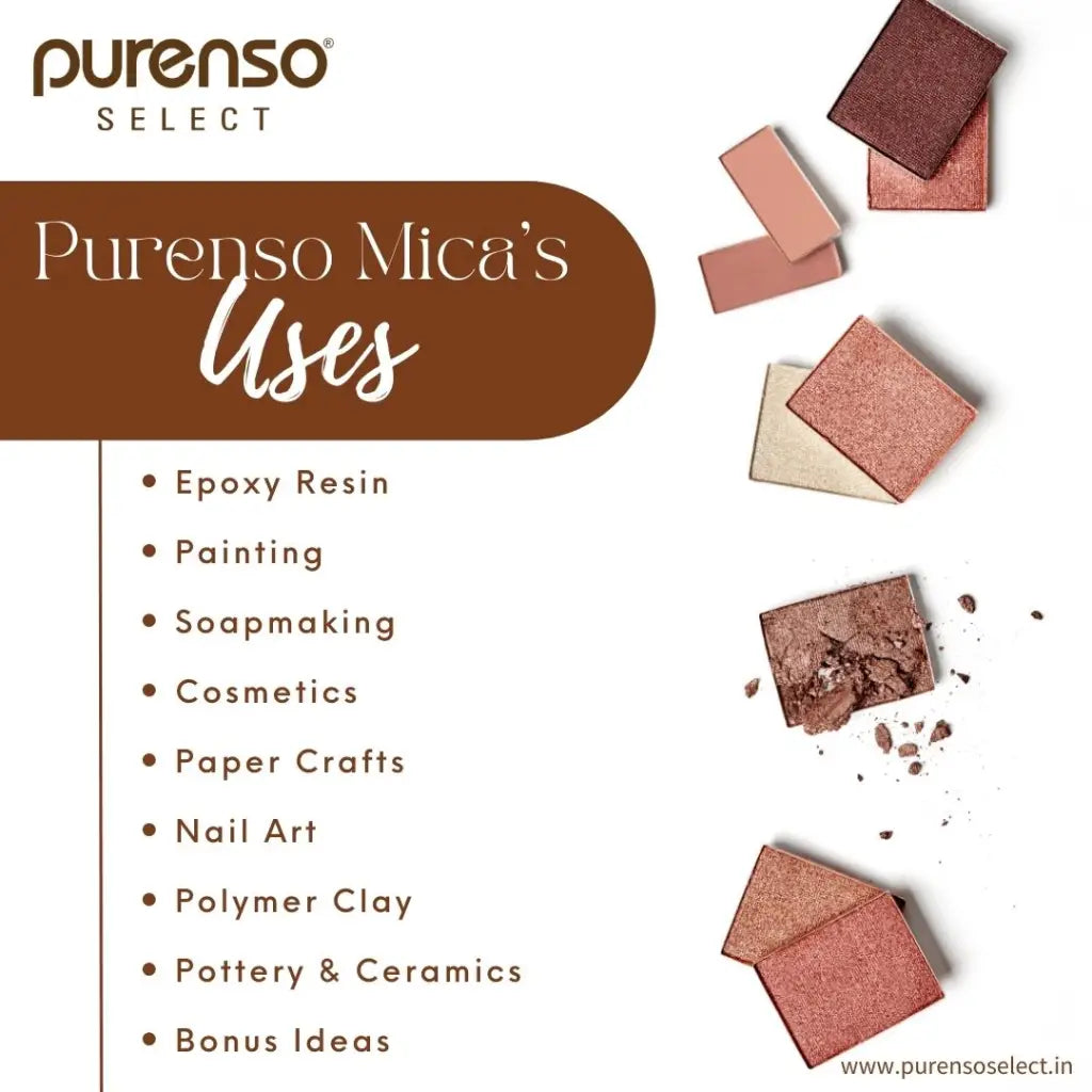 Buy Online Lavender Mica Powder in India - Purenso Select