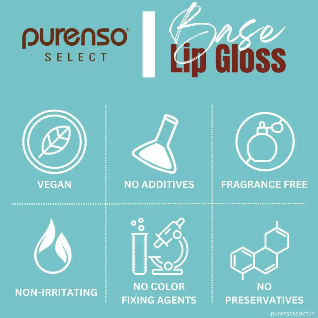 Buy Online Lip Gloss Base (Use as Versagel) in India - Purenso Select