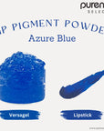Buy Online Lip Pigment Powder - Azure Blue in India - Purenso Select