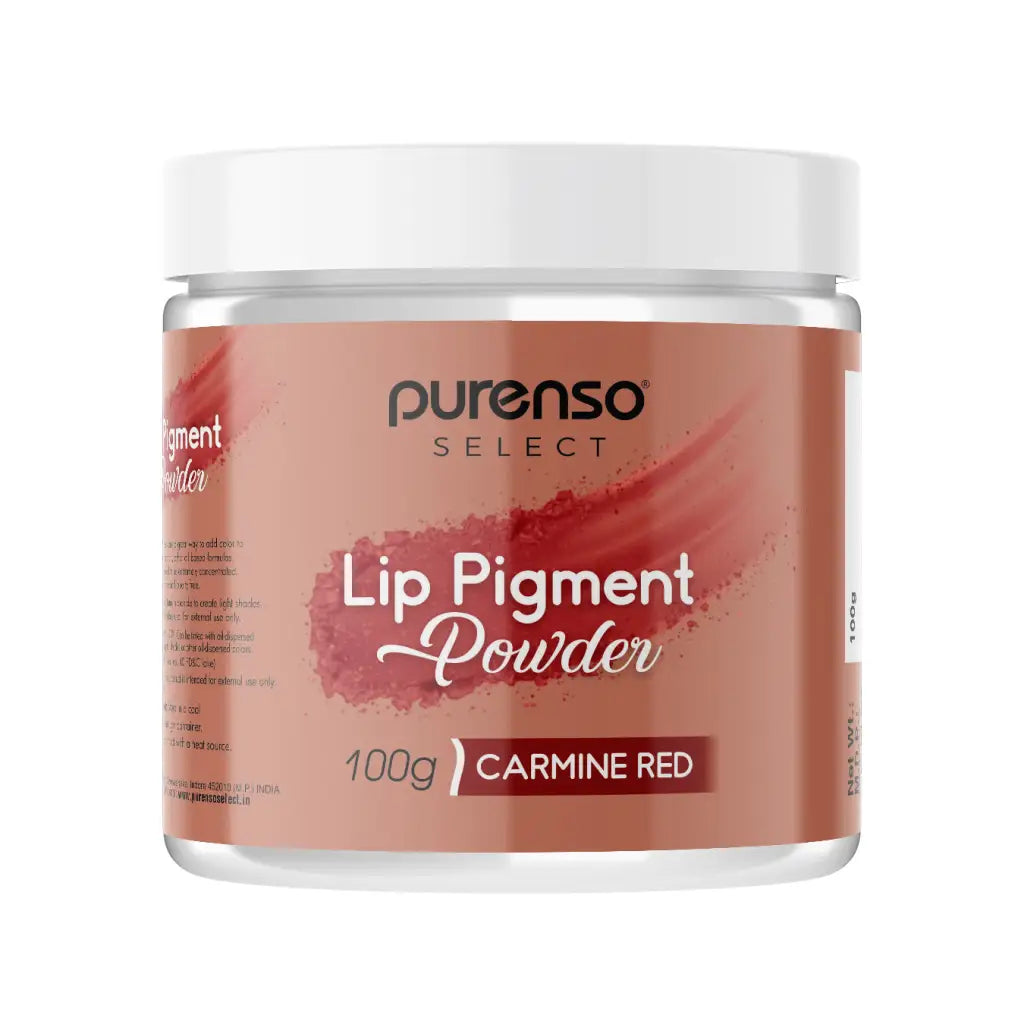 Buy Online Lip Pigment Powder - Carmine Red in India - Purenso Select