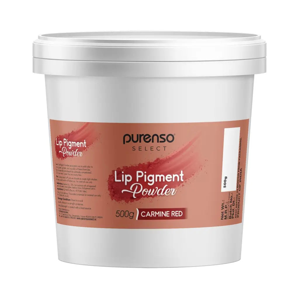 Buy Online Lip Pigment Powder - Carmine Red in India - Purenso Select