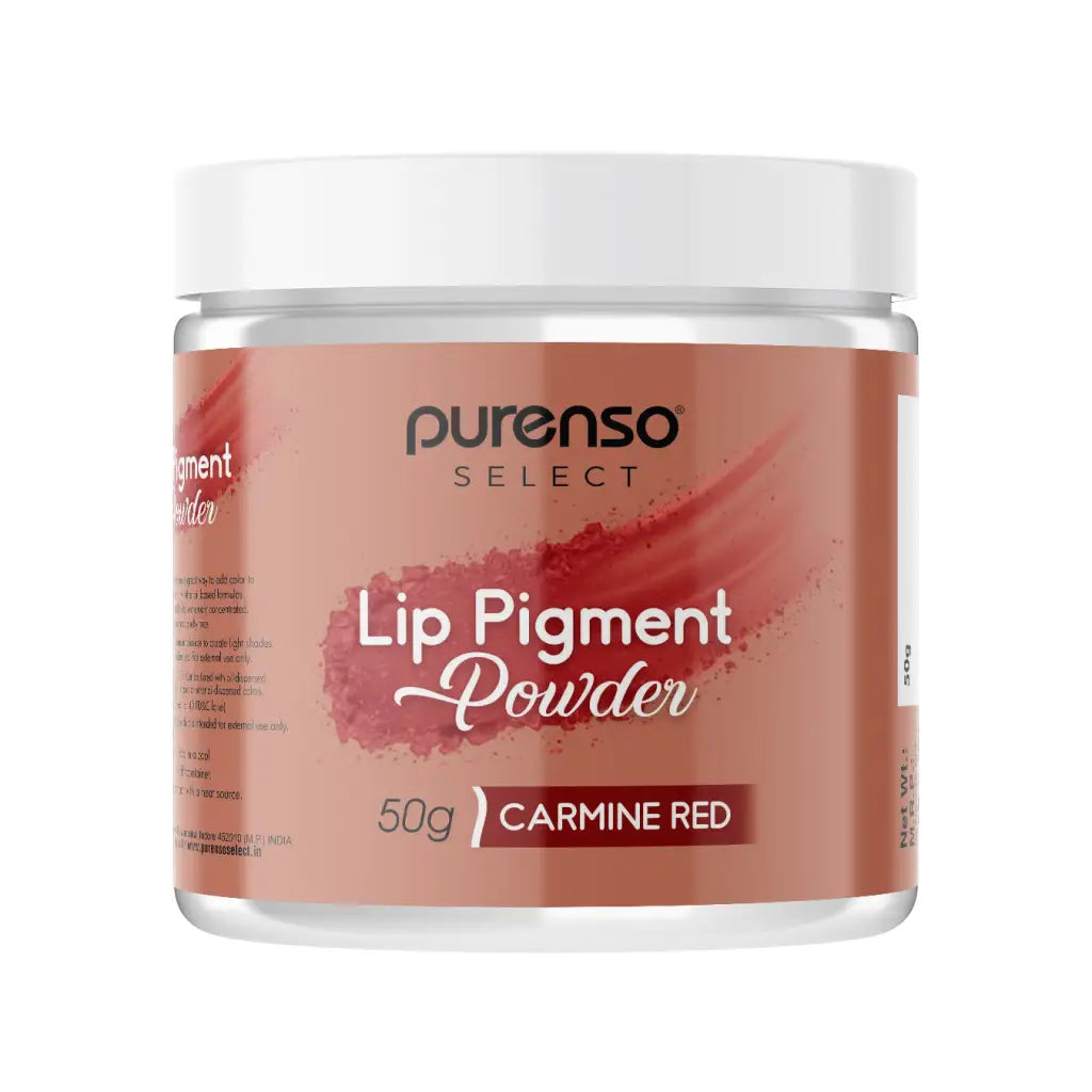 Buy Online Lip Pigment Powder - Carmine Red in India - Purenso Select