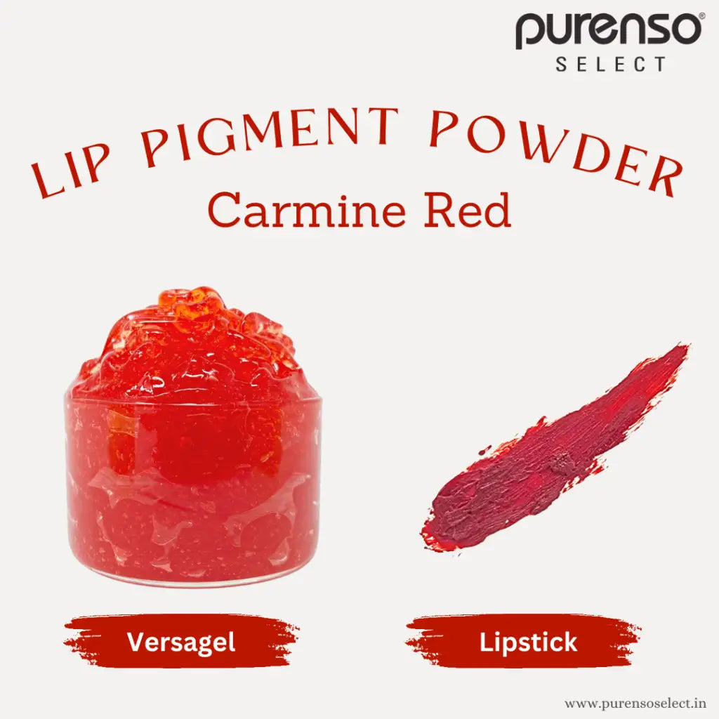 Buy Online Lip Pigment Powder - Carmine Red in India - Purenso Select