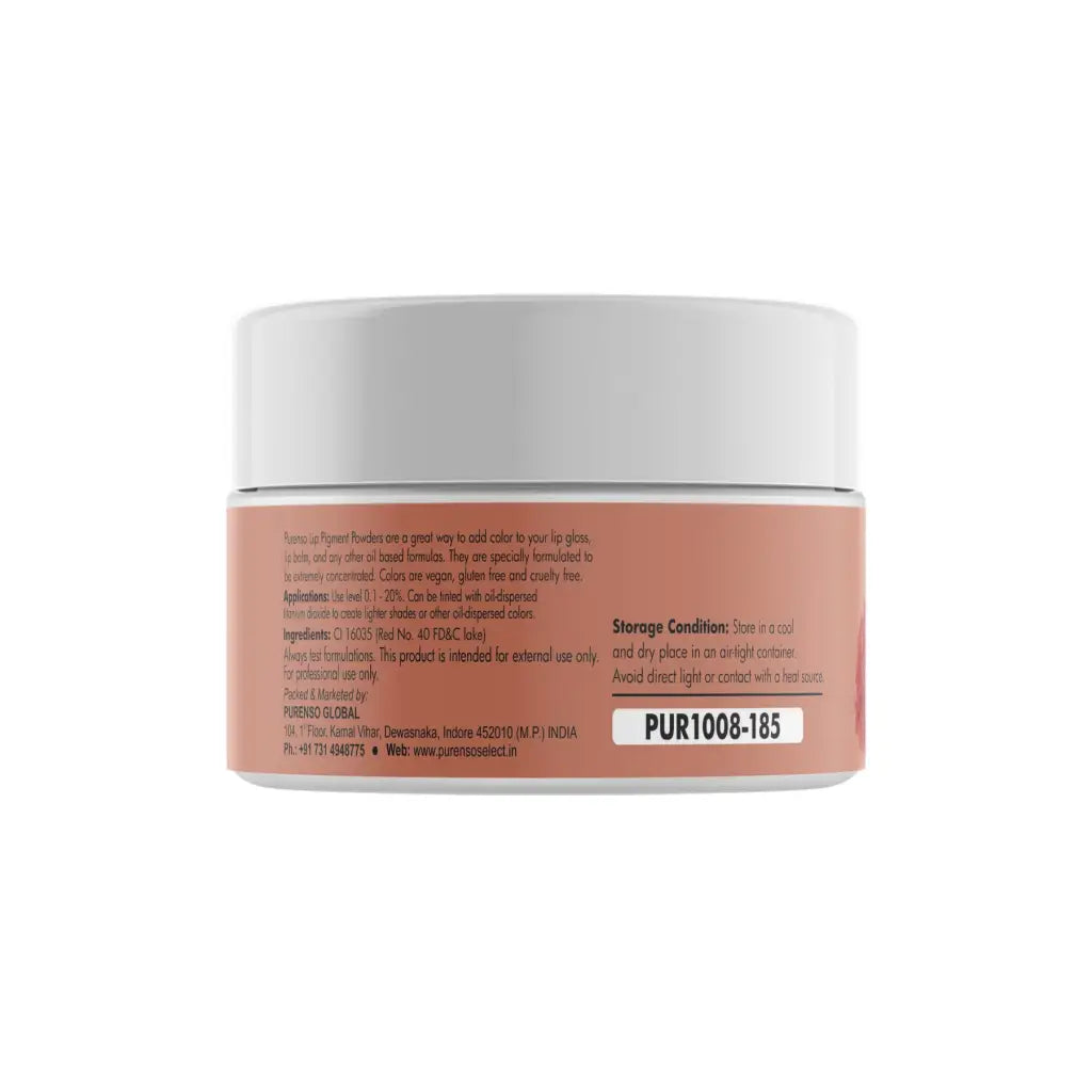 Buy Online Lip Pigment Powder - Carmine Red in India - Purenso Select