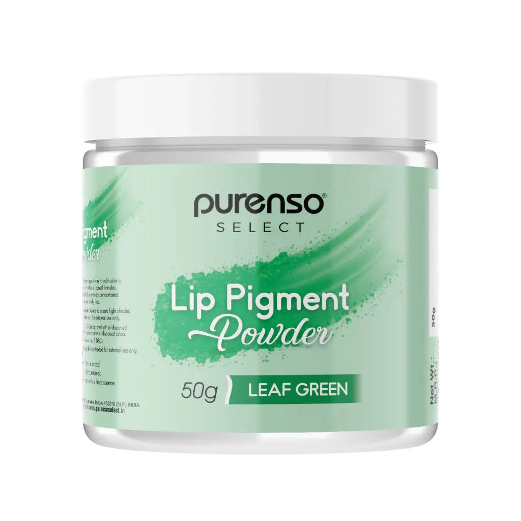 Buy Online Lip Pigment Powder - Leaf Green in India - Purenso Select