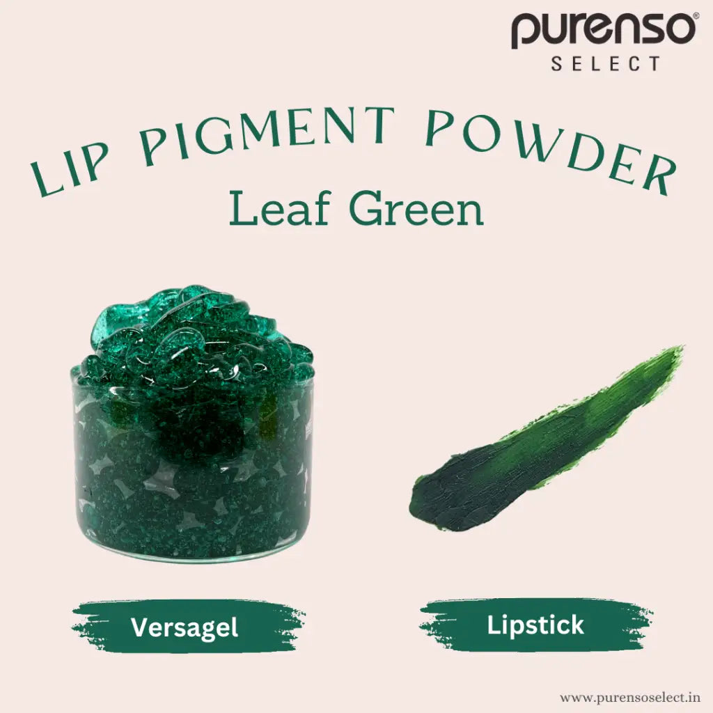 Buy Online Lip Pigment Powder - Leaf Green in India - Purenso Select