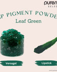 Buy Online Lip Pigment Powder - Leaf Green in India - Purenso Select