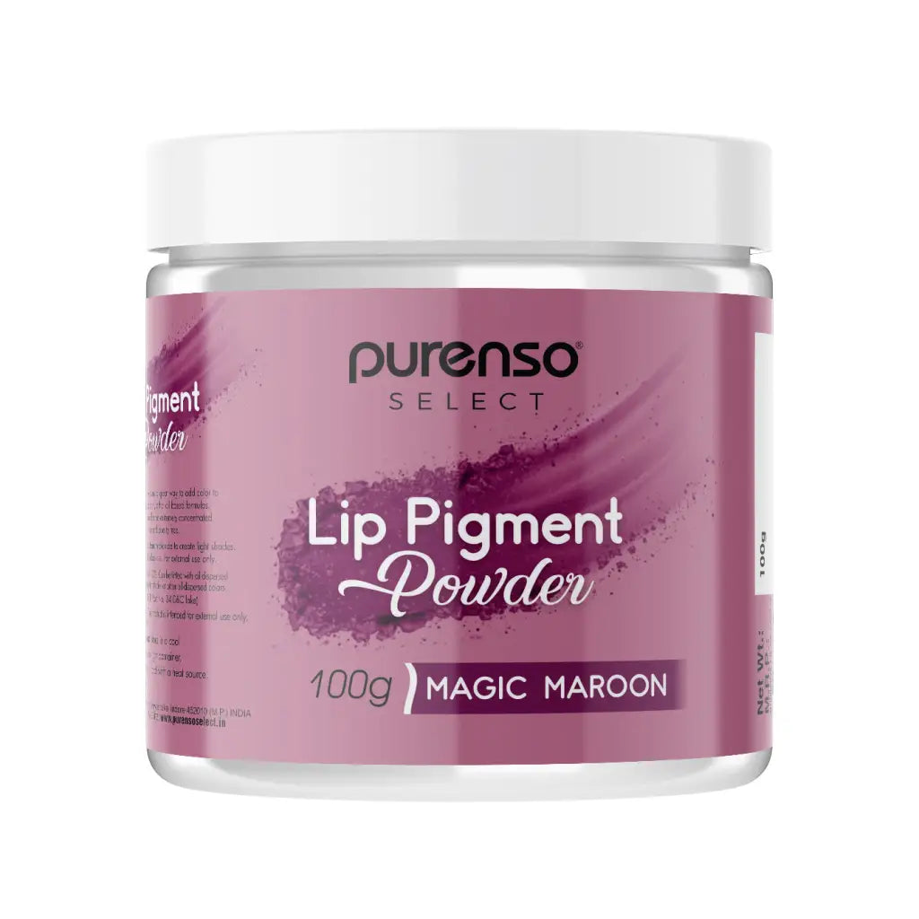 Buy Online Lip Pigment Powder - Magic Maroon in India - Purenso Select